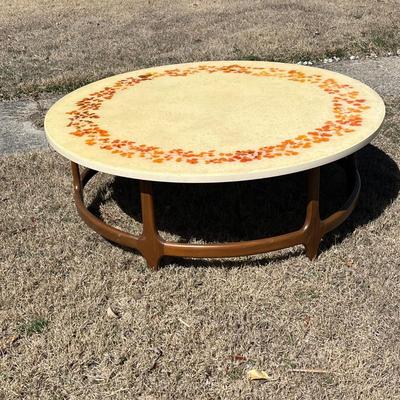 LOT 77X: MCM Dimensional Plastics Corp. J.B. Van Sciver Co. Coffee Table