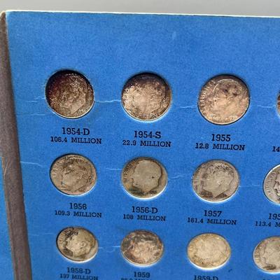 LOT 82J: Roosevelt Dime Collection (48) 90% Silver