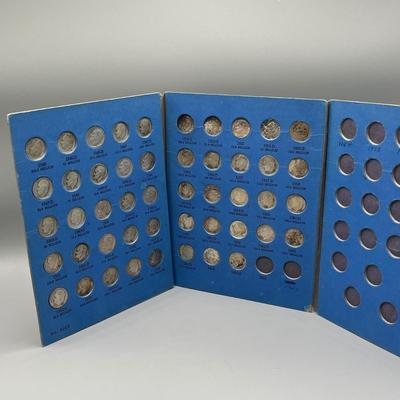 LOT 82J: Roosevelt Dime Collection (48) 90% Silver