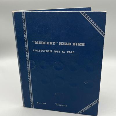 LOT 83J: "Mercury" Head Dime Collection (76) 90% Silver