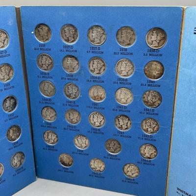 LOT 83J: "Mercury" Head Dime Collection (76) 90% Silver