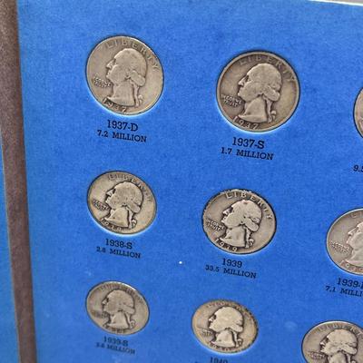 LOT 84J: Washington Head Quarter Collection 1932-1945 (35) 90% Silver