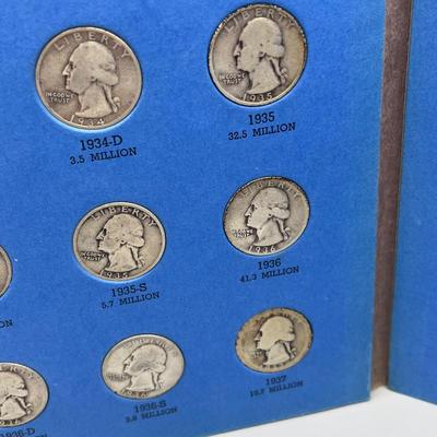 LOT 84J: Washington Head Quarter Collection 1932-1945 (35) 90% Silver