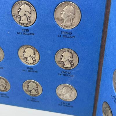 LOT 84J: Washington Head Quarter Collection 1932-1945 (35) 90% Silver