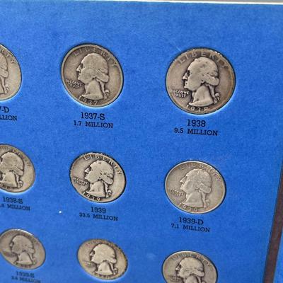 LOT 84J: Washington Head Quarter Collection 1932-1945 (35) 90% Silver