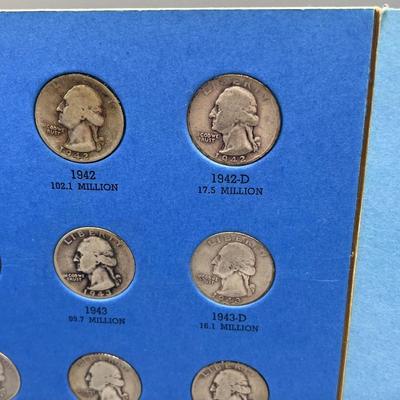 LOT 84J: Washington Head Quarter Collection 1932-1945 (35) 90% Silver