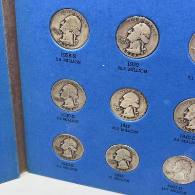 LOT 84J: Washington Head Quarter Collection 1932-1945 (35) 90% Silver
