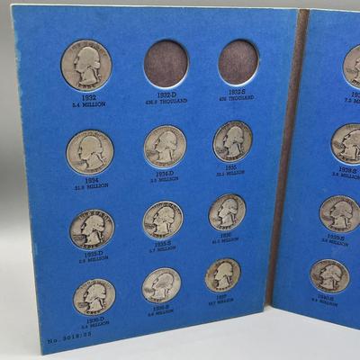 LOT 84J: Washington Head Quarter Collection 1932-1945 (35) 90% Silver