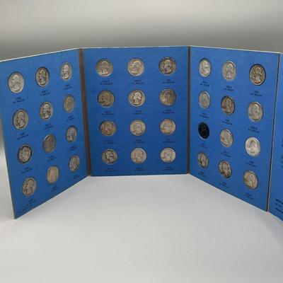 LOT 85J: Washington Head Quarter Collection 1946-1959 (36) 90% Silver
