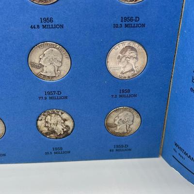 LOT 85J: Washington Head Quarter Collection 1946-1959 (36) 90% Silver