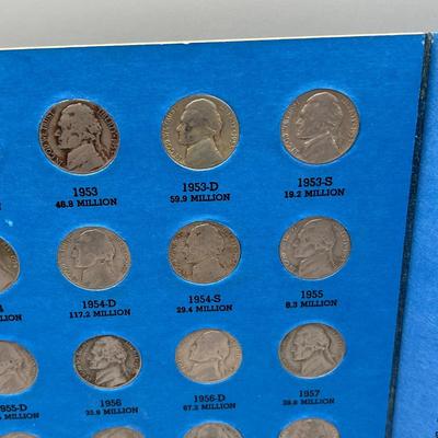 LOT 90J: Jefferson Nickel Collection 1938-1961 / Including Wartime Silver Nickels & Buffalo Nickel
