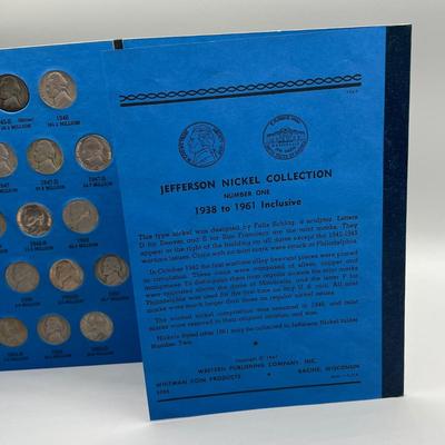LOT 90J: Jefferson Nickel Collection 1938-1961 / Including Wartime Silver Nickels & Buffalo Nickel