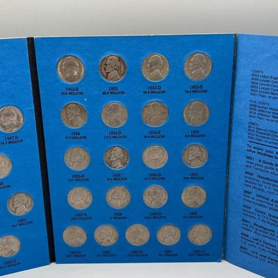 LOT 90J: Jefferson Nickel Collection 1938-1961 / Including Wartime Silver Nickels & Buffalo Nickel