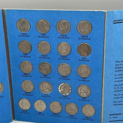 LOT 90J: Jefferson Nickel Collection 1938-1961 / Including Wartime Silver Nickels & Buffalo Nickel