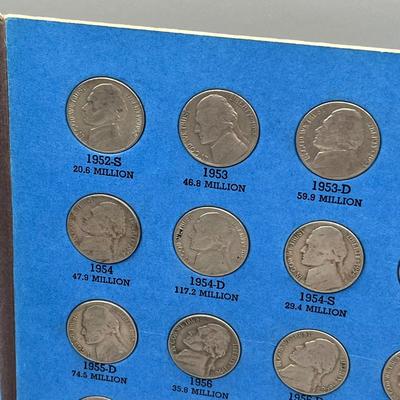LOT 90J: Jefferson Nickel Collection 1938-1961 / Including Wartime Silver Nickels & Buffalo Nickel