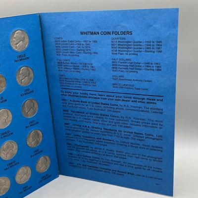 LOT 90J: Jefferson Nickel Collection 1938-1961 / Including Wartime Silver Nickels & Buffalo Nickel