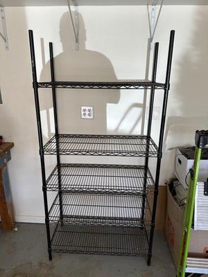 2 STORAGE SHELVES