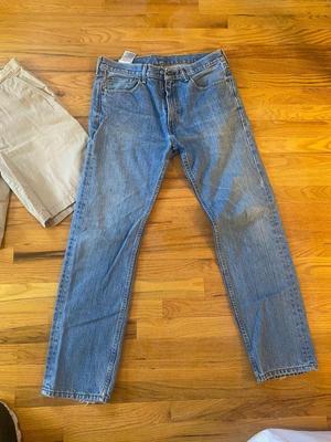 MENS SHORTS AND LEVI’S 505 JEANS
