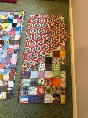 HANDMADE FULL SIZE AND THROW QUILTS