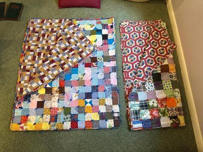 HANDMADE FULL SIZE AND THROW QUILTS