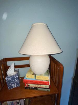 CUTE LITTLE FOLDABLE BOOK SHELF WITH BOOKS, LAMP AND CHAIR