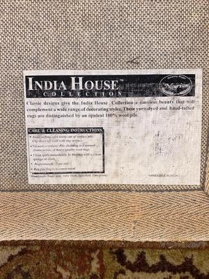 INDIA HOUSE COLLECTIONS HAND WOVEN AREA AND RUNNER RUGS