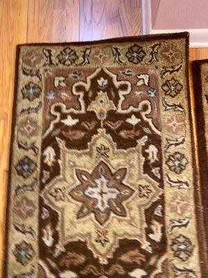 INDIA HOUSE COLLECTIONS HAND WOVEN AREA AND RUNNER RUGS