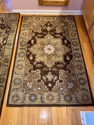 INDIA HOUSE COLLECTIONS HAND WOVEN AREA AND RUNNER RUGS