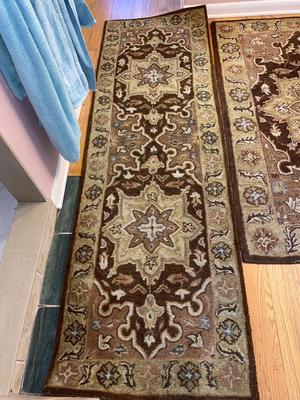 INDIA HOUSE COLLECTIONS HAND WOVEN AREA AND RUNNER RUGS