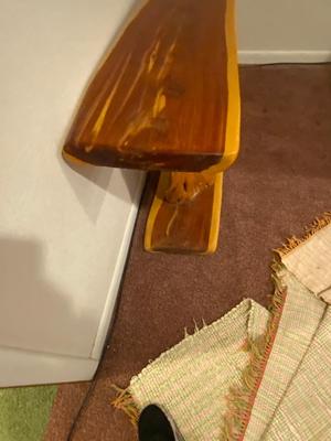 AWESOME LIVE EDGE AND LOG TABLE