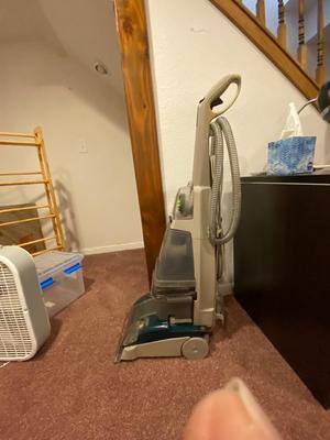HOOVER STEAM-VAC HEATED CARPET AND UPHOLSTERY CLEANER