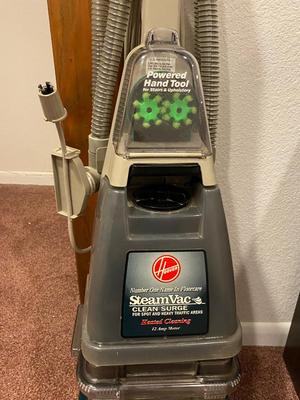 HOOVER STEAM-VAC HEATED CARPET AND UPHOLSTERY CLEANER