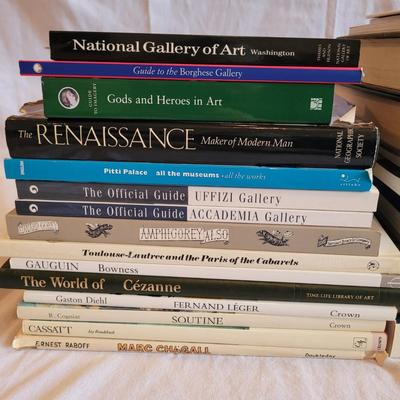 Large Art Book Lot (BD-EL)