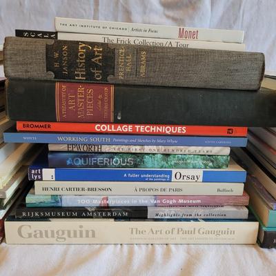 Large Art Book Lot (BD-EL)