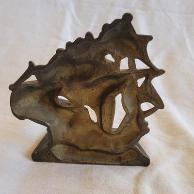 Cast Iron Ship Bookends (BD-EL)