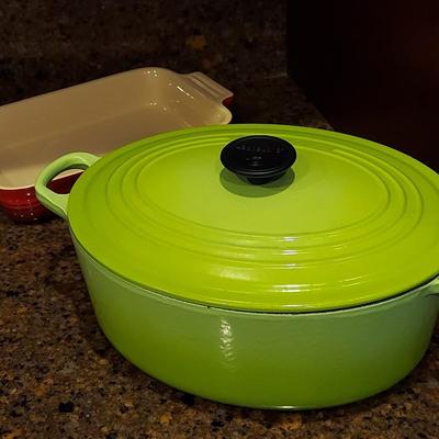 Le Creuset 5-Quart Oval Dutch Oven & Baking Dish (K-SS)