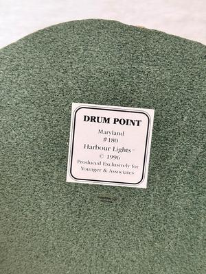 LOT 164K: Harbor Lights Lighthouses: Drum Point Maryland #180, Middle Bay Alabama #187 & Thomas Point Shoal Maryland #181