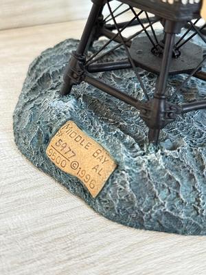 LOT 164K: Harbor Lights Lighthouses: Drum Point Maryland #180, Middle Bay Alabama #187 & Thomas Point Shoal Maryland #181