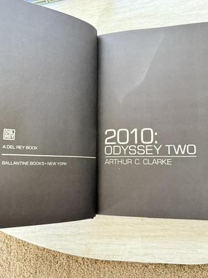 LOT 186K: Arthur C Clarke 2001: A Space Odyssey Book Series