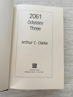 LOT 186K: Arthur C Clarke 2001: A Space Odyssey Book Series