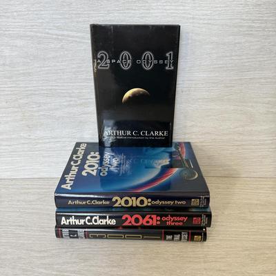 LOT 186K: Arthur C Clarke 2001: A Space Odyssey Book Series