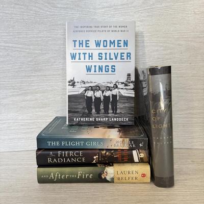 LOT 188K: Signed Copy of City of Light by Lauren Belfer, The Flight Girls by Noelle Salazar, The Women with Silver Wings by Katherine...