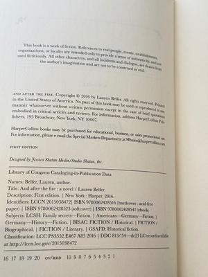 LOT 188K: Signed Copy of City of Light by Lauren Belfer, The Flight Girls by Noelle Salazar, The Women with Silver Wings by Katherine...