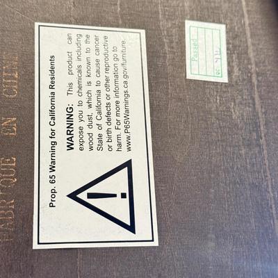 LOT 190D: Hooker Furniture Round Dining Table w/ 4 Chairs & Protective Pads