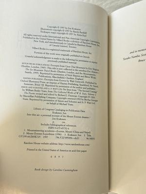 LOT 193D: Books, CD & DVDs about Mount Everest & The Titanic