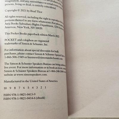 LOT 196D: Book Collection: Ernest K Gann, Ben Coes & Brad Thor