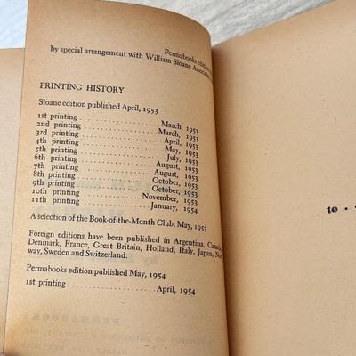 LOT 196D: Book Collection: Ernest K Gann, Ben Coes & Brad Thor