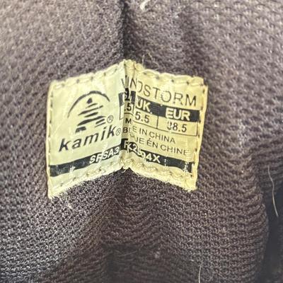 LOT 198D: Ladies' Shoe Collection: Sketchers Air Cooled Memory Foam Sneakers (8), London Fog Iceberg Boots (8) & Kamik Windstorm...