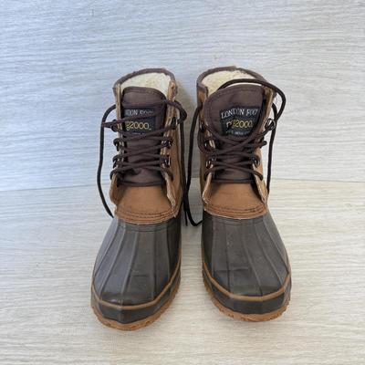 LOT 198D: Ladies' Shoe Collection: Sketchers Air Cooled Memory Foam Sneakers (8), London Fog Iceberg Boots (8) & Kamik Windstorm...