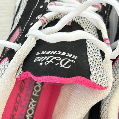 LOT 198D: Ladies' Shoe Collection: Sketchers Air Cooled Memory Foam Sneakers (8), London Fog Iceberg Boots (8) & Kamik Windstorm...